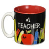 #1 Teacher 12 oz. Ceramic Mug