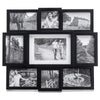 Black 9-Opening Array Collage Picture Frames - 6 Pack
