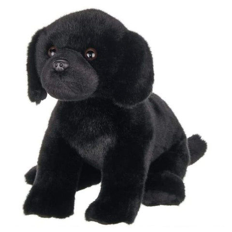 Picture of Black Labrador Plush Puppy Dog Chase