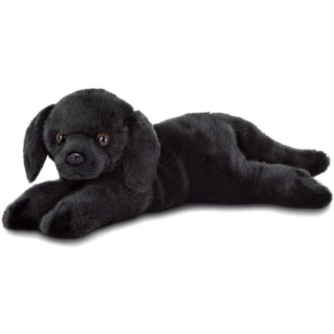 Picture of Black Labrador Retriever Plush Puppy Dog Jet