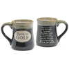 "Born to Golf" 18 oz. Coffee Mug with Golfer's Serenity Prayer