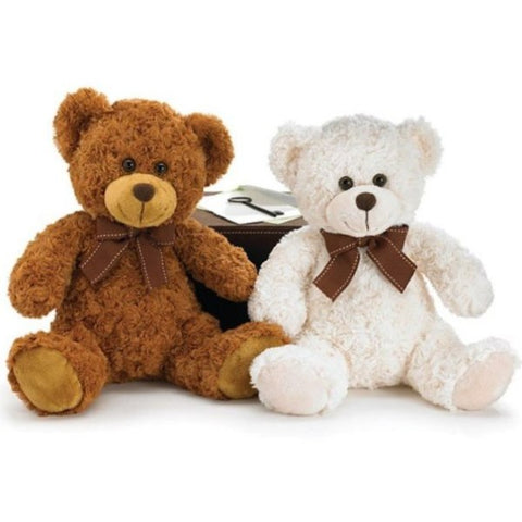 Picture of Brown & Cream Plush Teddy Bear Couple