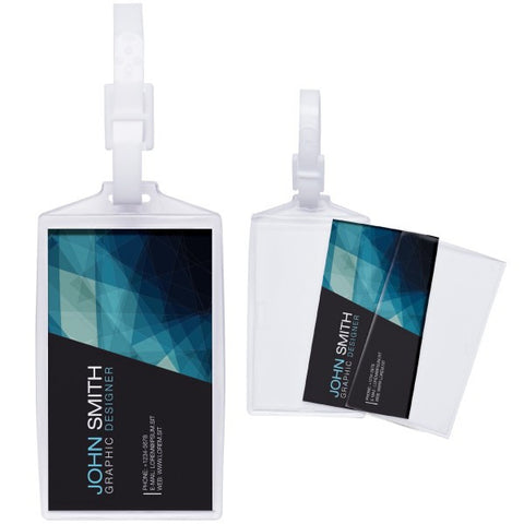 Picture of Business Card Travel Luggage Tags - 12 Pack