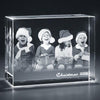 Rectangular Cuboid Full Body 3D Photo Crystal