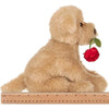 Conner Cuddlesmore Plush Stuffed Animal Puppy Dog with Rose
