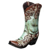 Cowgirl Boot Resin Vases - 2 Pack
