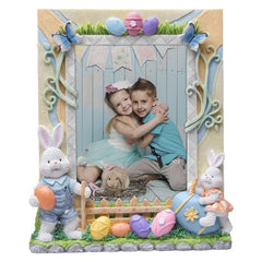 Easter Bunny Resin Picture Frame
