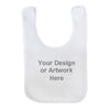 Fleece Baby Bib with Your Own Design