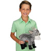 Garret Plush Stuffed Gray Goat