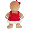 Holiday Plush Stuffed Gingerbread Girl Holly Ginger