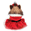 Holiday Plush Stuffed Yorkshire Terrier Dog Yuletide Yorkie