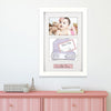 ID Bracelet Baby Memento Shadowbox Picture Frame