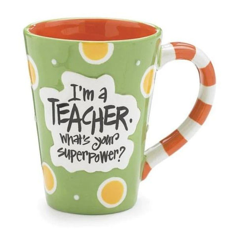 Picture of "I'm a Teacher, What's Your SuperPower?" 12 oz. Coffee Mug