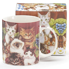 Kittens for Everyone 13 oz. Ceramic Mugs - 6 Pack