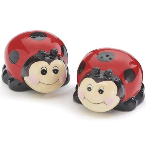 Picture of Ladybug Face Salt and Pepper Shaker Sets - Pack of 4 Sets