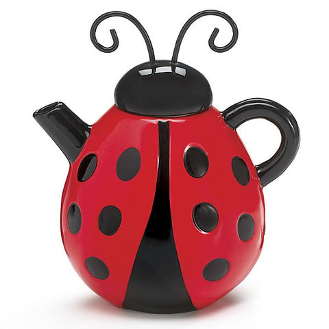 Picture of Ladybug Shaped Little Teapots - 2 Pack