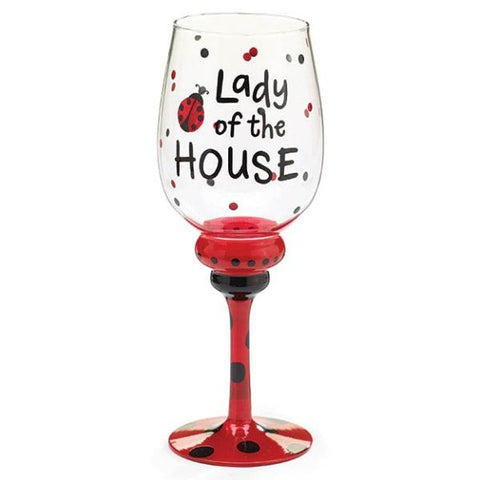 Picture of Lady of the House 16 oz. Wine Glass/Goblet - 4 Pack
