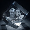 Diamond Shaped 3D Photo Crystal