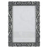 Morgan Pewter Swirl 4x6 Metal Picture Frame