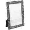 Morgan Pewter Swirl 4x6 Metal Picture Frame