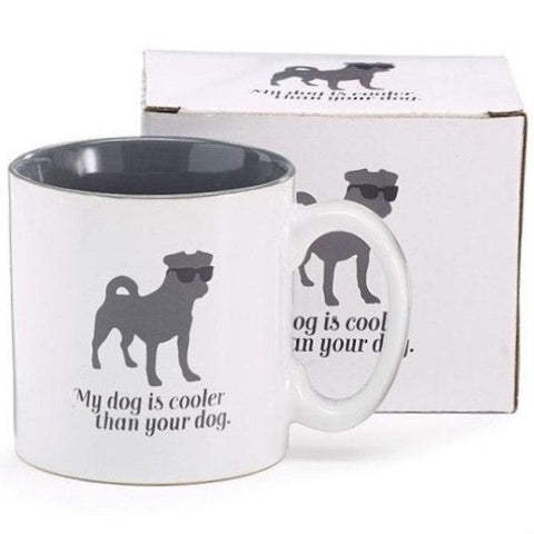 Picture of My Dog Is Cooler Ceramic Mugs - 6 Pack