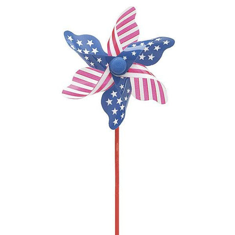 Picture of Patriotic Pinwheel Picks - 12 Pack