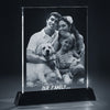 2D Photo Flat Crystal with LED Light Base