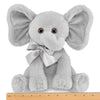 Plush Stuffed Animal Gray Elephant Spouts