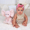 Plush Stuffed Animal Pink Elephant Pinky