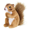 Plush Stuffed Brown North American Fox Squirrel Copper