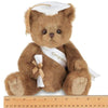 Plush Stuffed Graduation Teddy Bear Smarty in White Cap