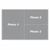 Three Photos Printed on Rectangular Stone Slates
