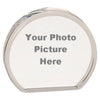 Beveled Round Shaped Acrylic Photo Blocks