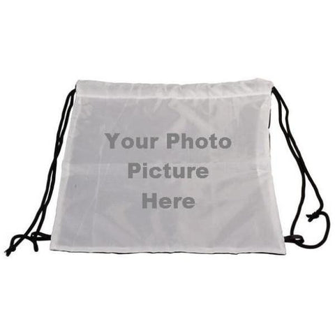 Picture of Drawstring Backpack/Backsack with Photo Picture Front