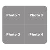 Four Photos Collage Fabric Mouse Pad
