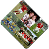 Five Photos Collage Fabric Mouse Pad