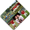 Five Photos Collage Fabric Mouse Pad