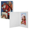 Santa Claus Photo Mount Folders - 12 Pack