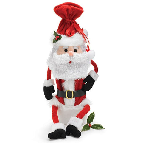 Picture of Santa Claus Wine Bottle Bag