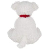 Smootchie Poochie White Plush Stuffed Animal Puppy Dog with Hearts
