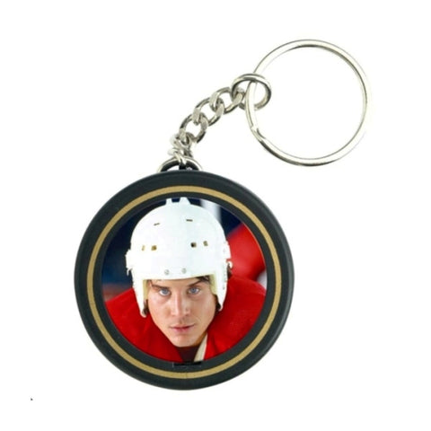 Picture of Hockey Photo Snap-in Keychains - 12 Pack