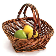 Square Willow Small Baskets - 3 Pack