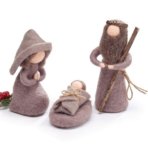 Picture of Three Piece Felt Nativity Set