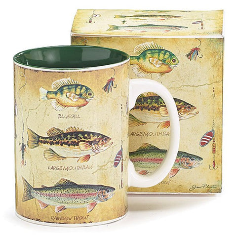 Picture of Trio of Fish 16 oz. Ceramic Mugs - 6 Pack