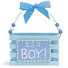 WHO'S CUTEST BOY Blue Wood Crates