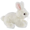 White Plush Bunny Rabbit Lil' Jumpy
