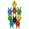Wooden Stacking Robots - Pack of  6 Sets