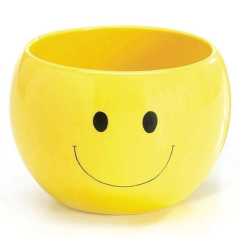 Picture of Smiley Face Ceramic Planter/Vase - 4 Pack
