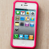 Switchable Hardshell Flex-frame Case for iPhone 4/4s Cell Phone