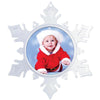 Snowflake Photo Ornaments - 12 Pack